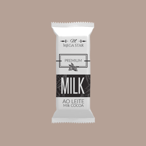 شکلات فله شیری مگا استار 1000گرمی